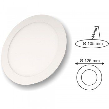 Cata Ct-5145B 6W Slim Panel Beyaz Işık