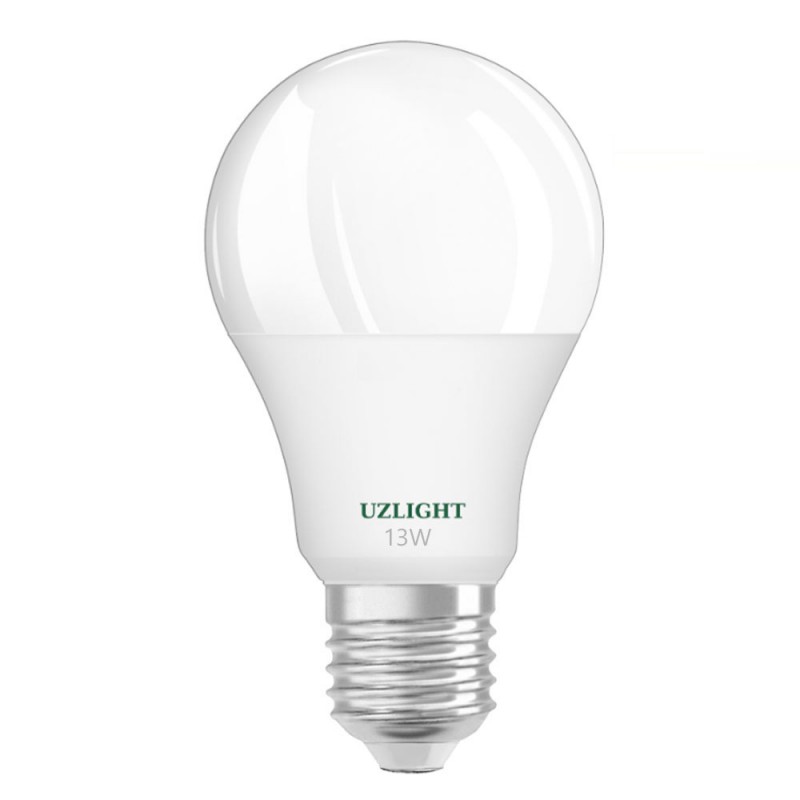Uzlight 13 Watt Tasarruflu Led Ampul E27 Beyaz Işık 6500 Kelvin 3 Adet