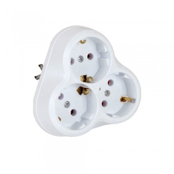 Depa Topraklı Sıva Altı Priz 3'lü