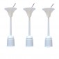 Has Light Askı Kancalı, E27 PVC Tij Duy 3 Adet