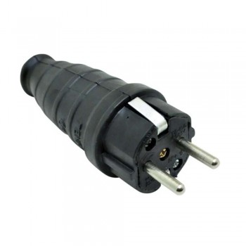 Orel Kauçuk Monofaze 1x16 Erkek Fiş 2 Adet