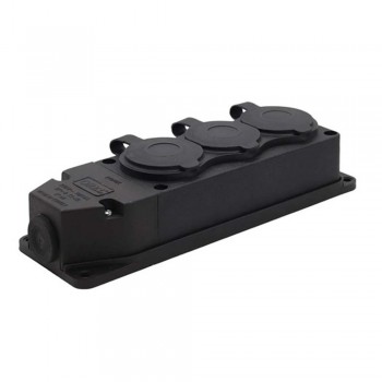 Orel Kauçuk Monofaze 1x16 3'lü Grup Priz