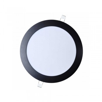 Lampist Siyah Çerçeveli Slim Sıva Altı Panel Led 3W 8,3 cm Beyaz Işık