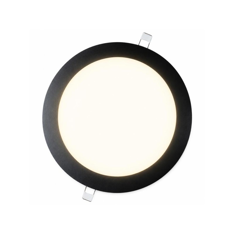 Lampist Siyah Çerçeveli Slim Sıva Altı Panel Led 3W 8,3 cm Günışığı Işık