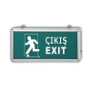 Cata Ct-9166 Exit Acil Çıkış Levhası Şarjlı